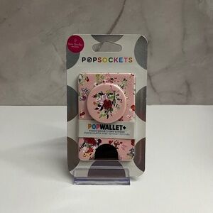 NWT Vera Bradley Hope Bloom Pink PopSockets PopWallet+